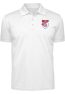 Herren Poloshirt mit Brust- und Rückendruck (weiß) - Polo Shirt-3